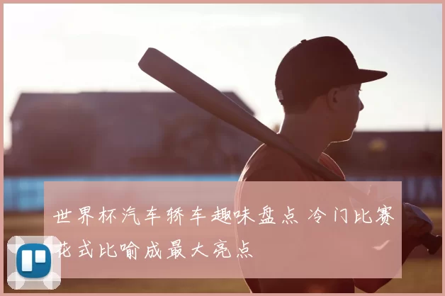 世界杯汽车轿车趣味盘点 冷门比赛花式比喻成最大亮点